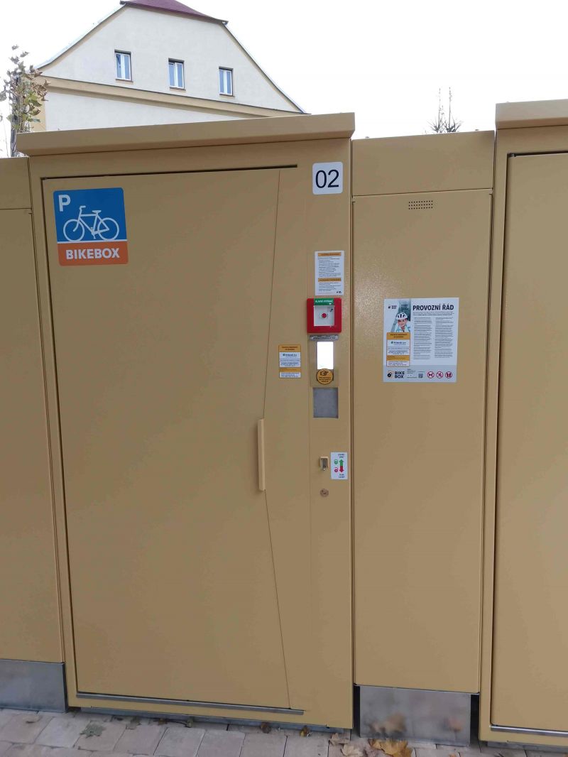 Bike Box - Krásná Lípa, ulice Dittrichova