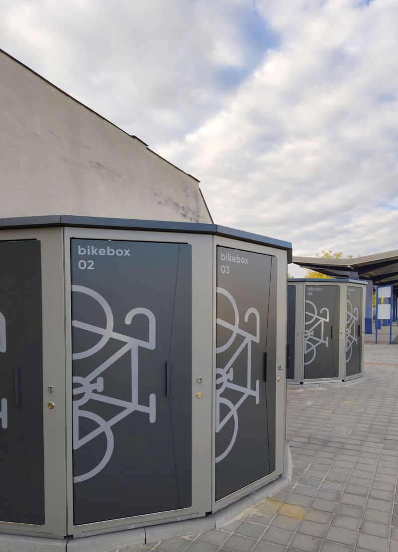 Bike Box - Lipník nad Bečvou, Autobusová stanice