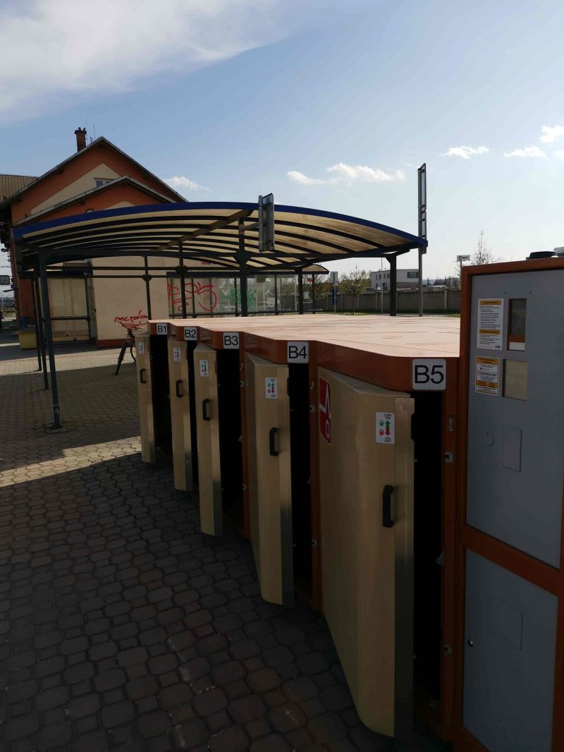 Bike Box - Mohelnice, nádraží