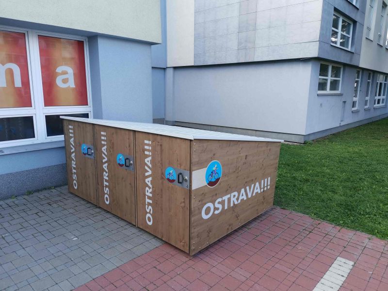 Bike Box - Ostrava, školská zařízení