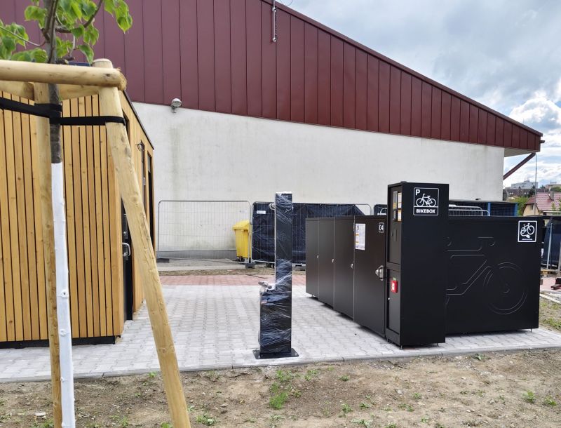 Bike Box - Pelhřimov, u nákupního centra