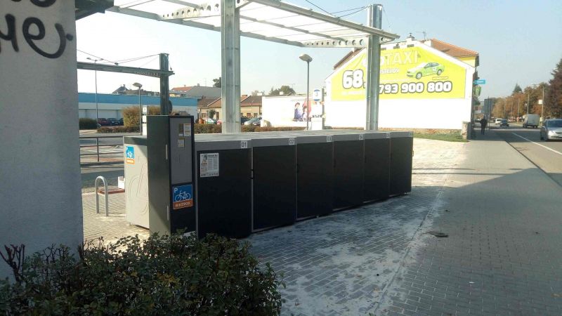 Bike Box - Prostějov, ul. Janáčkova