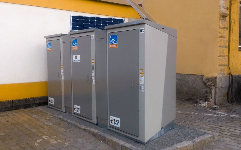 Bike Box - Tábor, Nádraží ČD